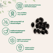 Micro Ingredients Ashwagandha Supplements 6,000mg Per Serving