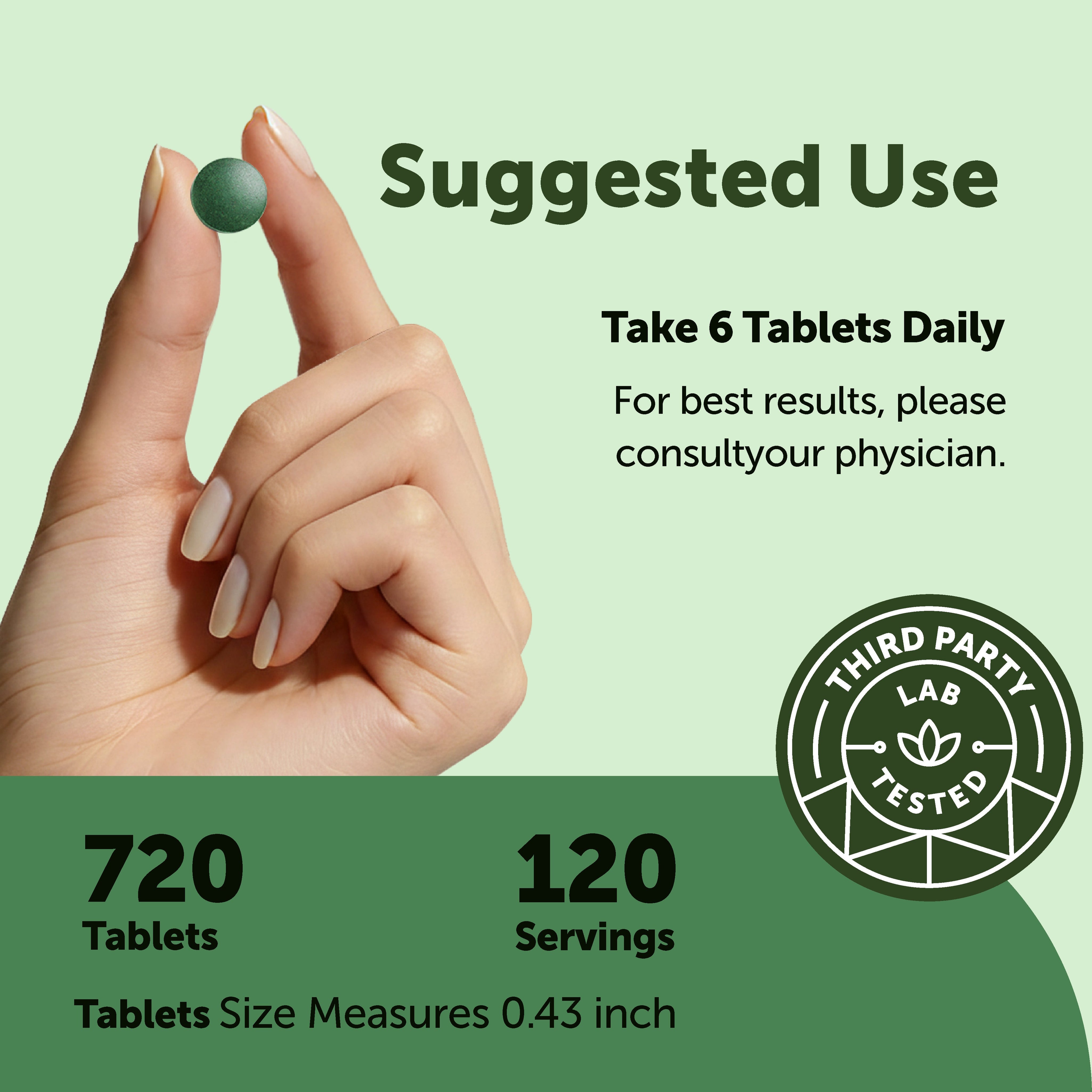 Chlorella Tablet - 720 cps